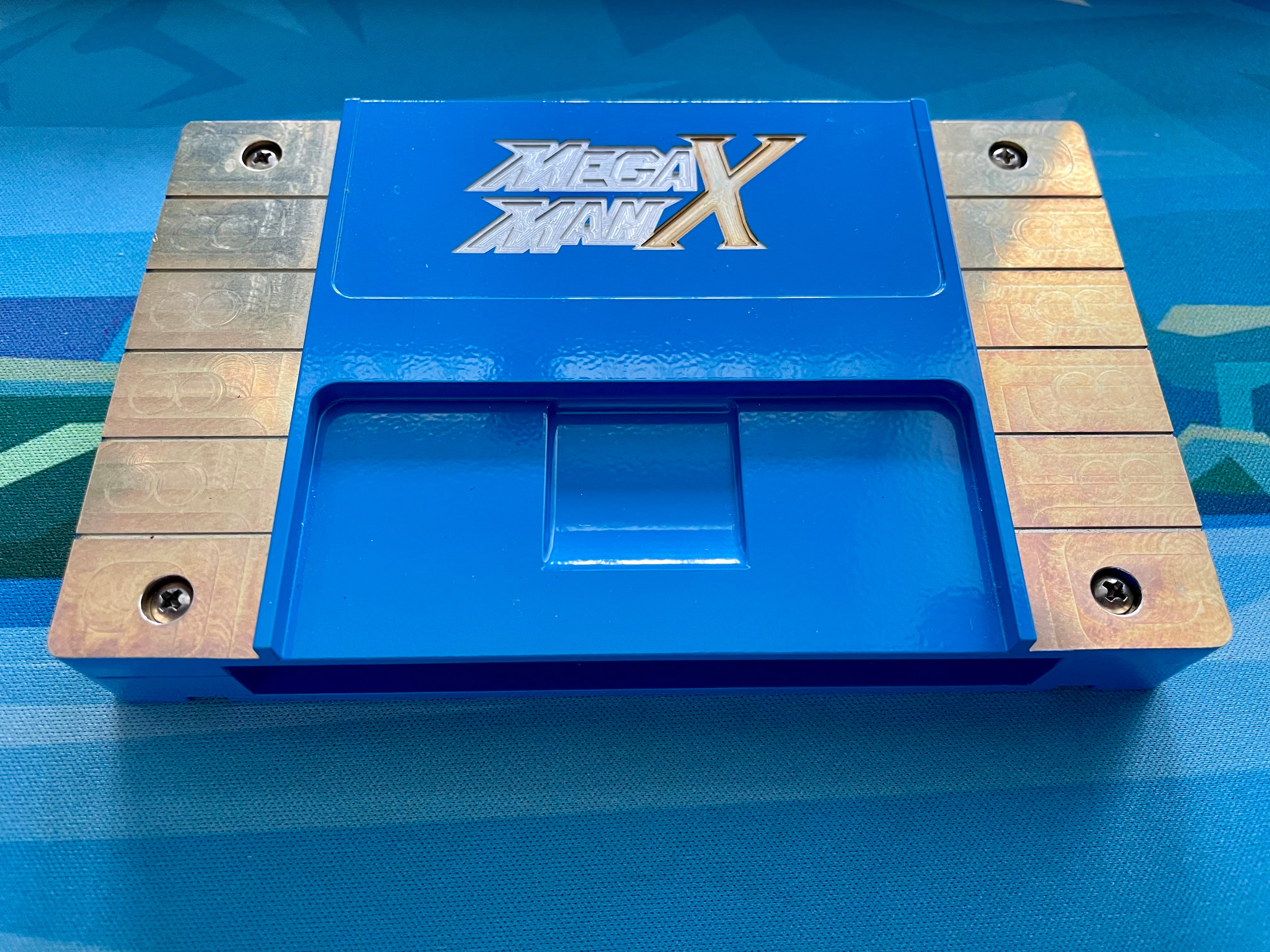 Mega Man X metal cartridge